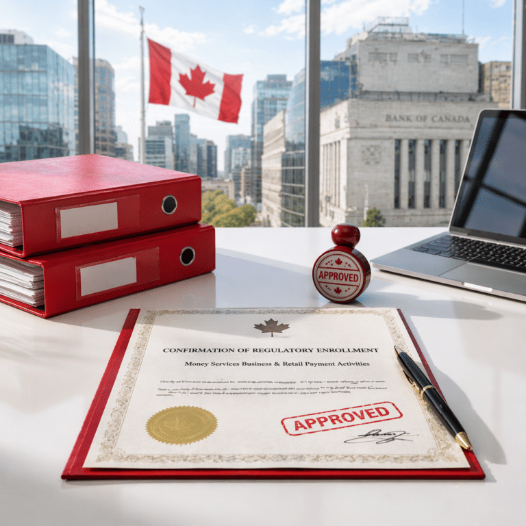 MSB Registration (FINTRAC & Bank of Canada)