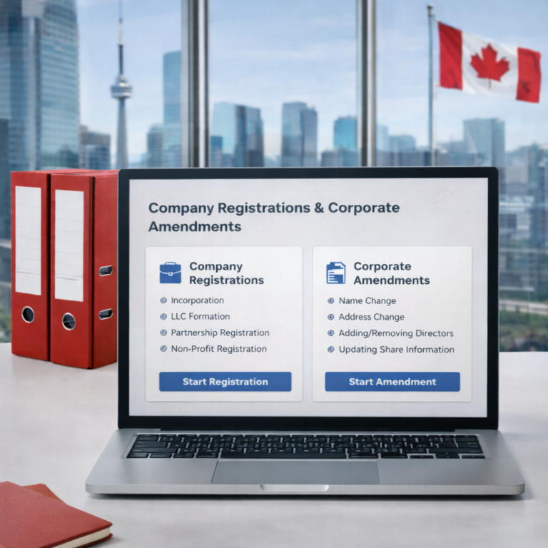 Company Registrations & Corporate Amendments